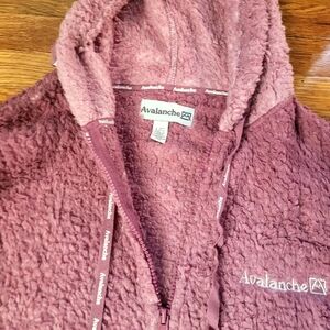 Avalanche L Pink Ombre Hooded Outerwear/Jacket NWT